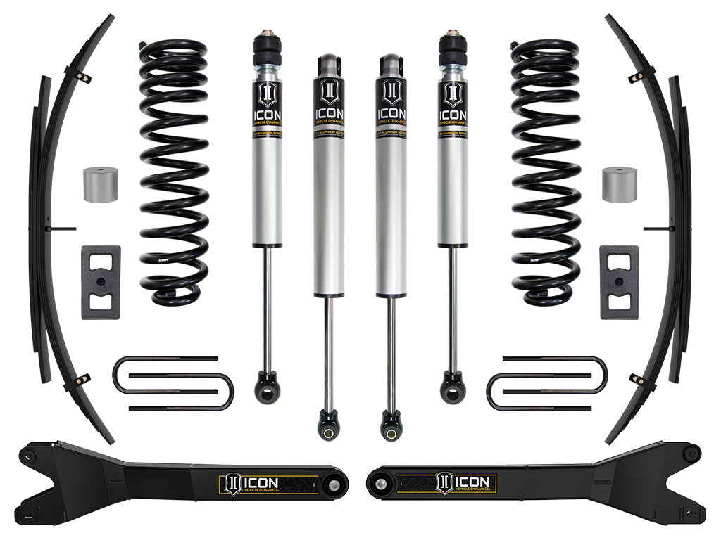 2023-2025 Ford F-250/F-350 Super Duty 4WD Diesel 2.5 Inch Lift Suspension System W/ Radius Arms ICON Vehicle Dynamics-53