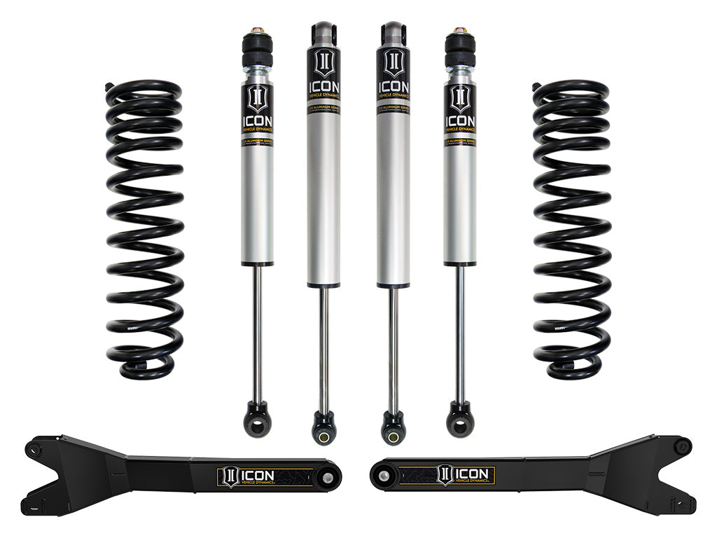 2023-2025 Ford F-250/F-350 Super Duty 4WD Diesel 2.5 Inch Lift Suspension System W/ Radius Arms ICON Vehicle Dynamics-51