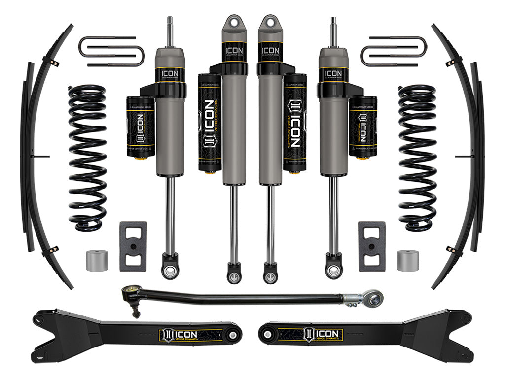 2023-2025 Ford F-250/F-350 Super Duty 4WD Diesel 2.5 Inch Lift Suspension System W/ Radius Arms ICON Vehicle Dynamics-33