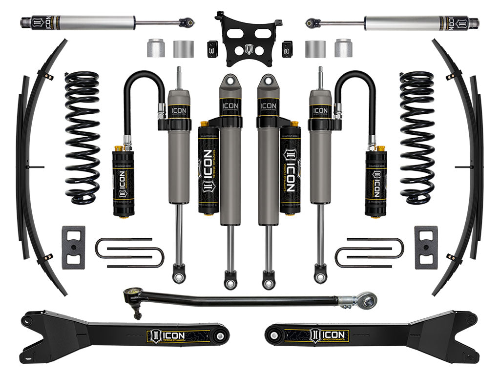 2023-2025 Ford F-250/F-350 Super Duty 4WD Diesel 2.5 Inch Lift Suspension System W/ Radius Arms ICON Vehicle Dynamics-17