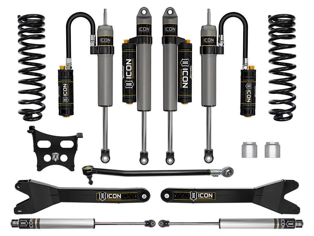 2023-2025 Ford F-250/F-350 Super Duty 4WD Diesel 2.5 Inch Lift Suspension System W/ Radius Arms ICON Vehicle Dynamics-23