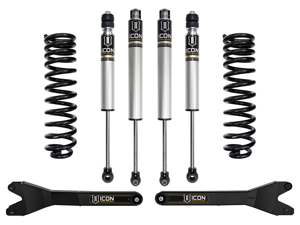 2023-2025 Ford F-250/F-350 Super Duty 4WD Gas 2.5 Inch Lift Suspension System W/ Radius Arms ICON Vehicle Dynamics-53