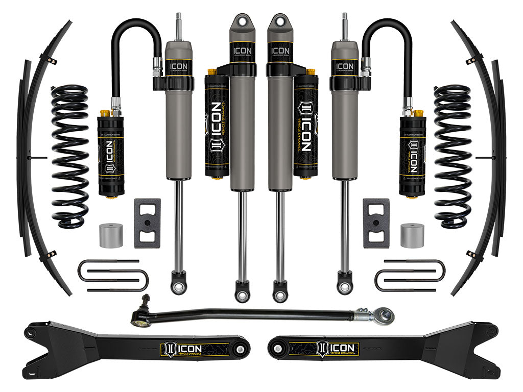 2023-2025 Ford F-250/F-350 Super Duty 4WD Gas 2.5 Inch Lift Suspension System W/ Radius Arms And Expansion Packs ICON Vehicle Dynamics-28