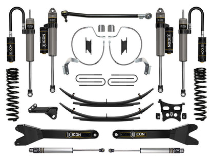 2023-2025 Ford F-250/F-350 Super Duty 4WD Diesel 4.5 Inch Lift Suspension System W/ Radius Arms ICON Vehicle Dynamics-32