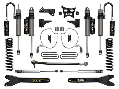 2023-2025 Ford F-250/F-350 Super Duty 4WD Diesel 4.5 Inch Lift Suspension System W/ Radius Arms ICON Vehicle Dynamics-37