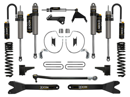 2023-2025 Ford F-250/F-350 Super Duty 4WD Diesel 4.5 Inch Lift Suspension System W/ Radius Arms ICON Vehicle Dynamics-27