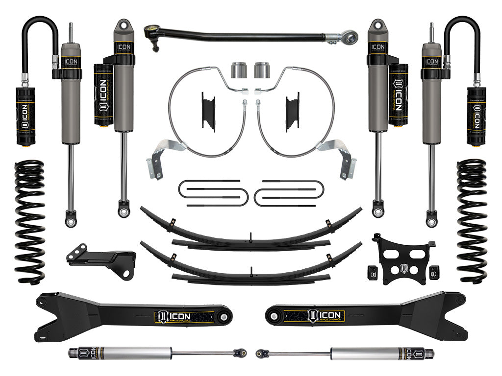 2023-2025 Ford F-250/F-350 Super Duty 4WD Gas 2.5 Inch Lift Suspension System W/ Radius Arms And Expansion Packs ICON Vehicle Dynamics-26