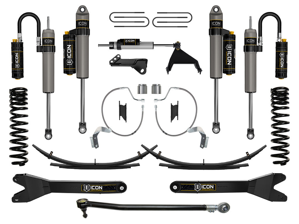 2023-2025 Ford F-250/F-350 Super Duty 4WD Gas 2.5 Inch Lift Suspension System W/ Radius Arms And Expansion Packs ICON Vehicle Dynamics-19