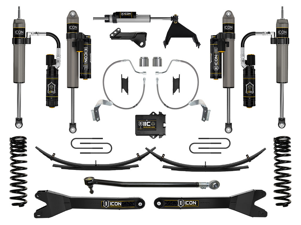 2023-2025 Ford F-250/F-350 Super Duty 4WD Gas 2.5 Inch Lift Suspension System W/ Radius Arms And Expansion Packs ICON Vehicle Dynamics-5