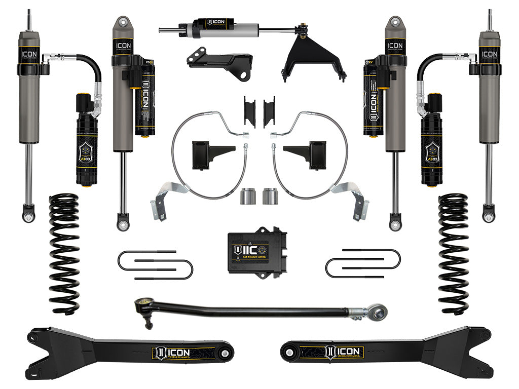 2023-2025 Ford F-250/F-350 Super Duty 4WD Gas 2.5 Inch Lift Suspension System W/ Radius Arms ICON Vehicle Dynamics-5