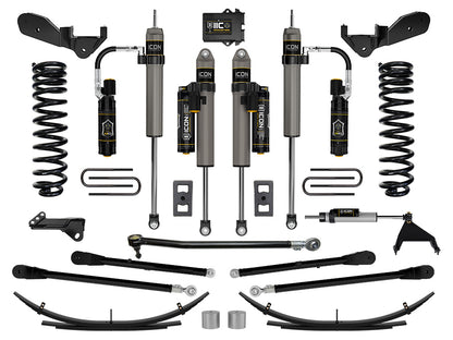 2023-2025 Ford F-250/F-350 Super Duty 4WD Diesel 2.5 Inch Lift Suspension System W/ 4-Link ICON Vehicle Dynamics-1