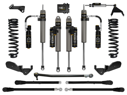 2023-2025 Ford F-250/F-350 Super Duty 4WD Diesel 2.5 Inch Lift Suspension System W/ 4-Link ICON Vehicle Dynamics-9