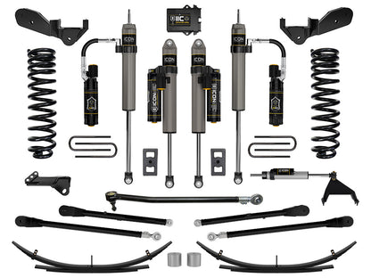 2023-2025 Ford F-250/F-350 Super Duty 4WD Gas 2.5 Inch Lift Suspension System W/ 4-Link ICON Vehicle Dynamics-2