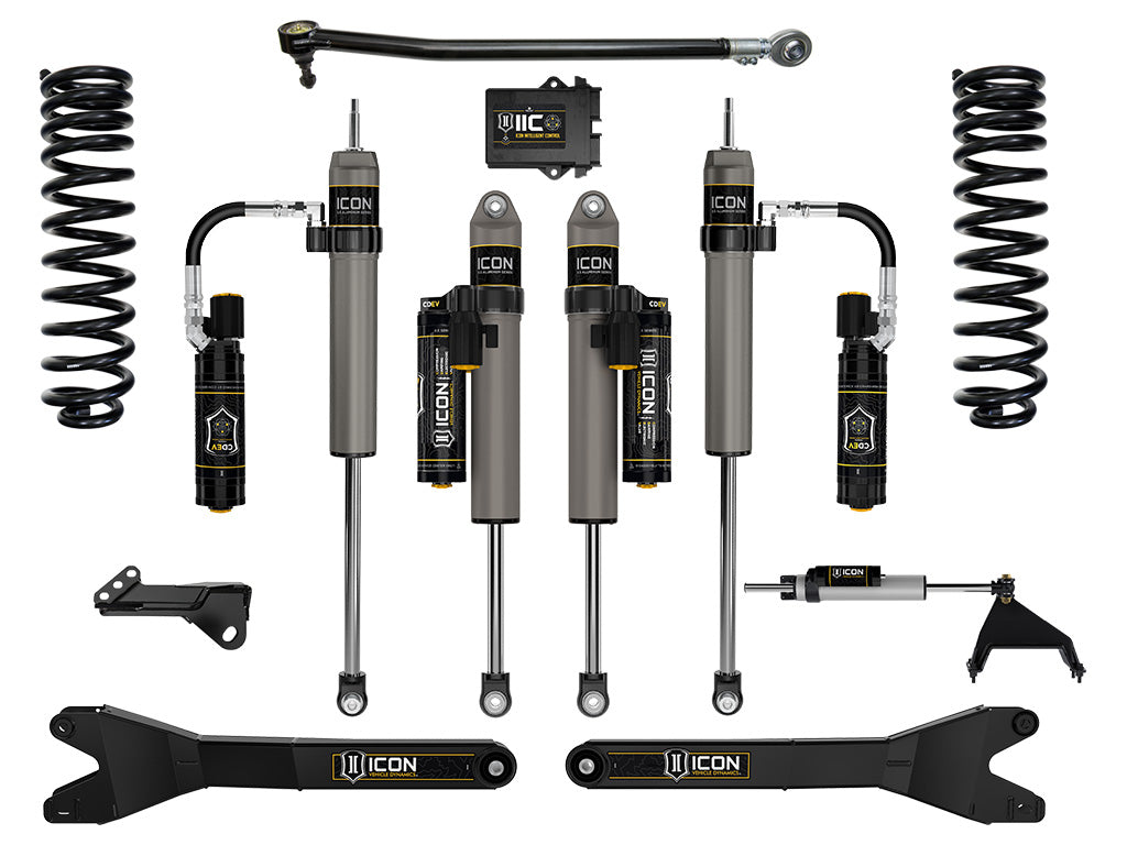 2023-2025 Ford F-250/F-350 Super Duty 4WD Gas 2.5 Inch Lift Suspension System W/ Radius Arms ICON Vehicle Dynamics-60