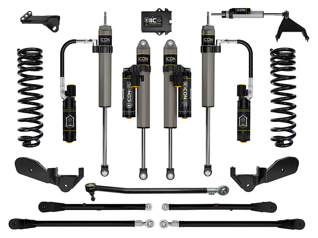 2023-2025 Ford F-250/F-350 Super Duty 4WD Gas 2.5 Inch Lift Suspension System W/ 4-Link ICON Vehicle Dynamics-10