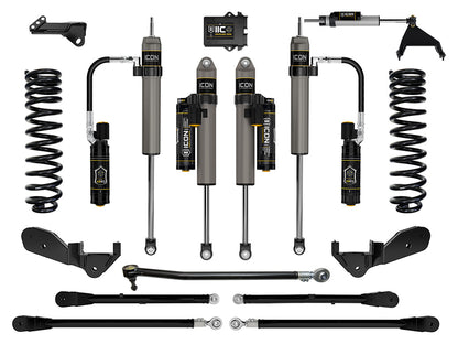 2023-2025 Ford F-250/F-350 Super Duty 4WD Gas 2.5 Inch Lift Suspension System W/ 4-Link ICON Vehicle Dynamics-10
