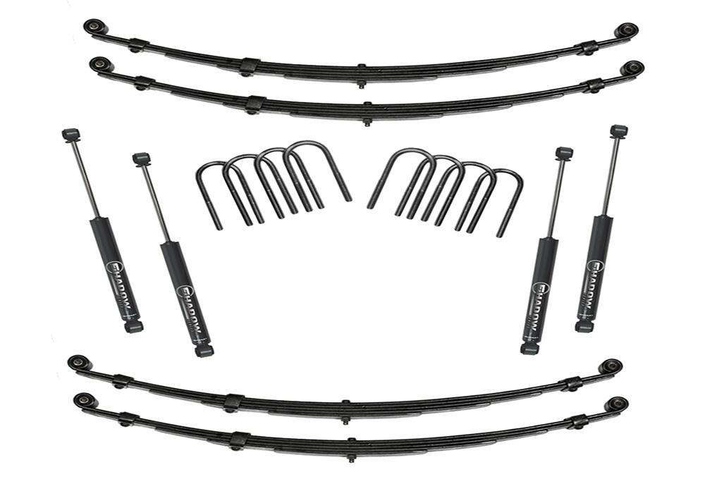 2.5 Inch Lift Kit 1976-1981 Jeep Cj Series with Shocks Superlift-1
