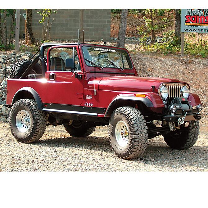 4 Inch Jeep Suspension Lift Kit 1976-1981 CJ5/CJ7/CJ8 with Shocks Superlift
