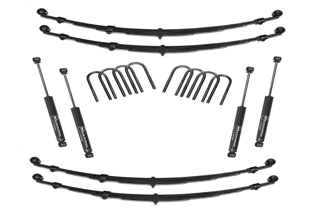 2.5 Inch Lift Kit 1982-1986 Jeep Cj Series with Shocks Superlift-1