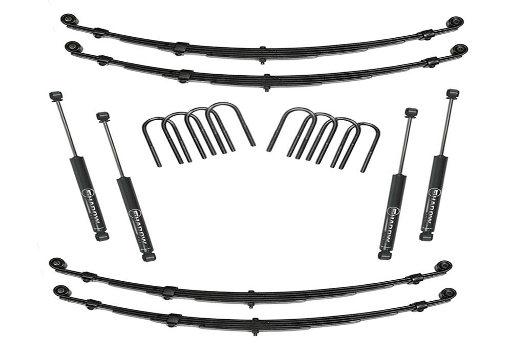 4 Inch Lift Kit 1982-1986 Jeep Cj Series with Shocks Superlift-1