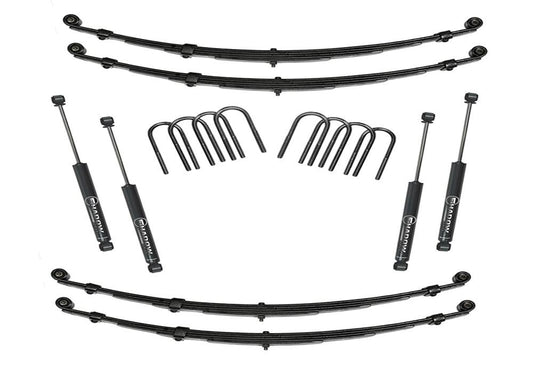 4 Inch Lift Kit 1982-1986 Jeep Cj Series with Shocks Superlift-1