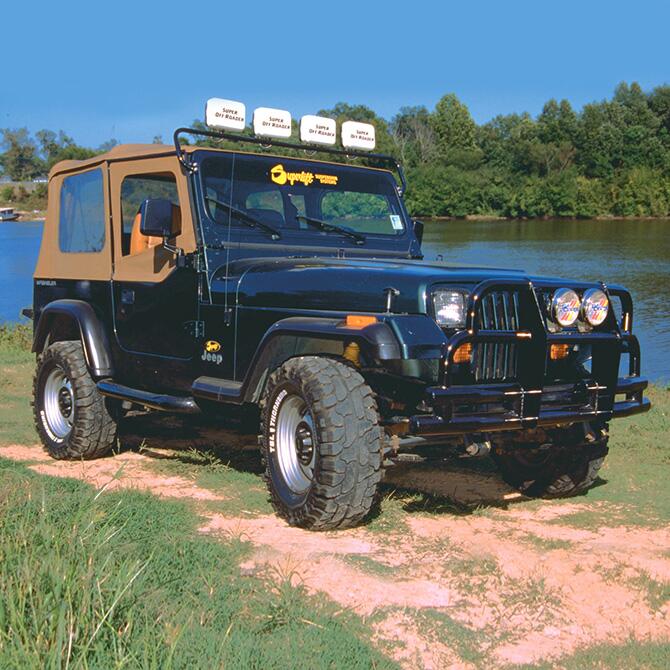 1.5 Inch Lift Kit 1987-1996 Jeep Wrangler Yj with Shocks Superlift