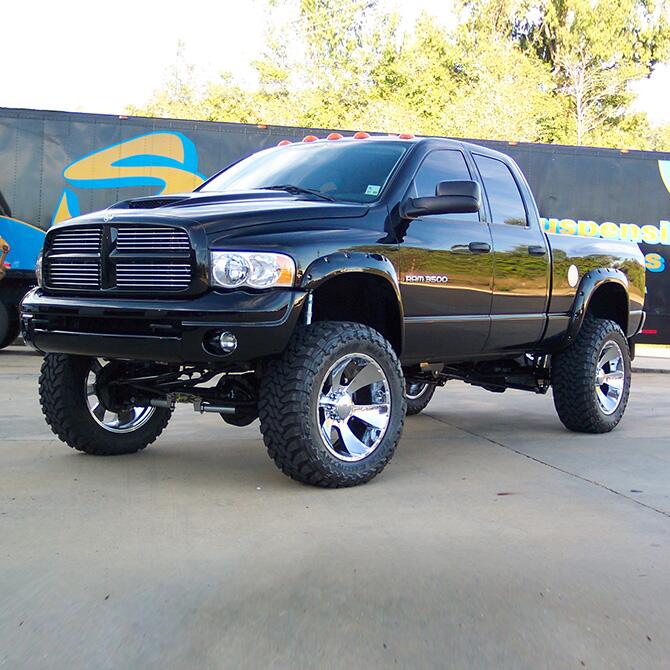 6 Inch Lift Kit 2003-2005 Dodge Ram 2500 and 3500 4WD Diesel Engine with Shocks Superlift-4