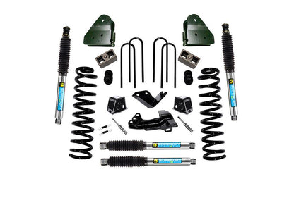 4 Inch Lift Kit 2005-2007 Ford F-250 and F-350 Super Duty 4WD Diesel Engine with Bilstein Shocks Superlift-3