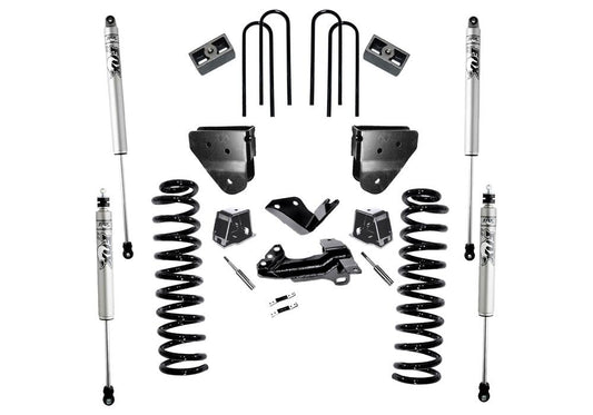 4 Inch Lift Kit 2005-2007 Ford F-250/350 4WD Diesel Engine without 4-Link Conversion with Fox 2.0 Series Shocks Superlift