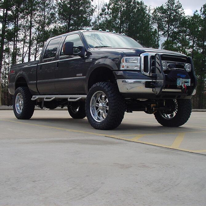 6 Inch Lift Kit 2005-2007 Ford F-250 and F-350 Super Duty 4WD Diesel Engine with Shocks Superlift