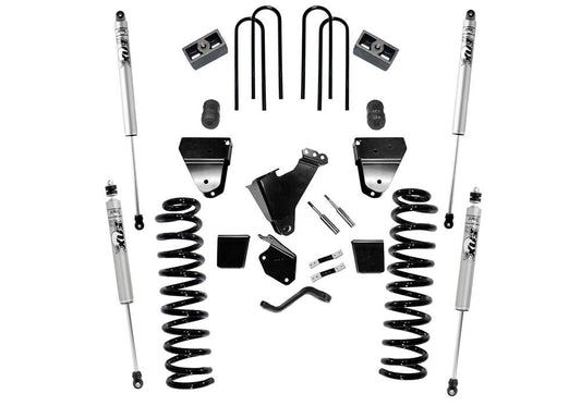 6 Inch Lift Kit 2005-2007 Ford F-250/350 4WD Diesel Engine without 4-Link Conversion without Replacement Radius Arms with Fox 2.0 Series Shocks Superlift