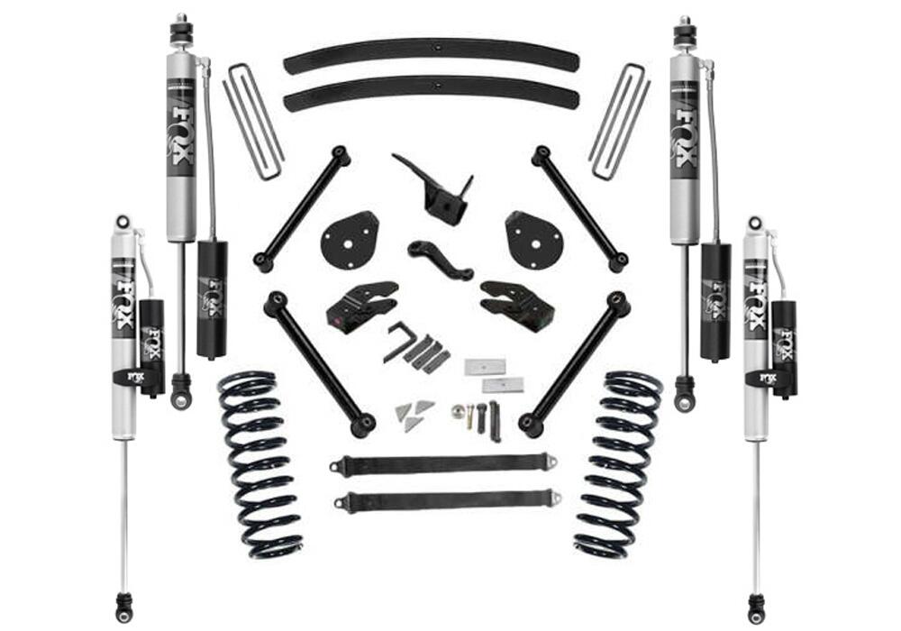 6 Inch Lift Kit 2006-2007 Dodge Ram 2500/3500 4WD 5.9L Cummins Diesel Engine with Fox 2.0 Shocks Superlift