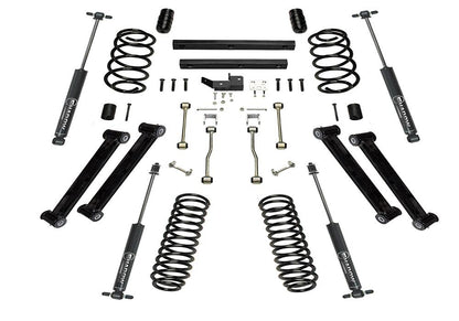 4 Inch Lift Kit 1997-2002 Jeep Wrangler TJ with Shocks Superlift-3