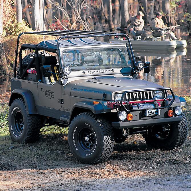 3.5 Inch Lift Kit 1987-1995 Jeep Wrangler Yj with Shocks Superlift