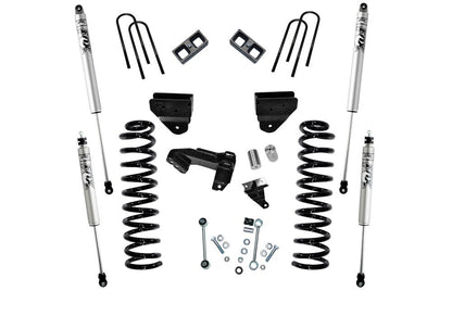 4 Inch Lift Kit 2008-2010 Ford F-250/350 4WD Diesel Engine without 4-Link Conversion without Replacement Radius Arms with Fox 2.0 Shocks Superlift-2