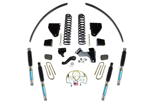 6 Inch Lift Kit 2008-2010 Ford F-250 and F-350 Super Duty 4WD Diesel Engine with Shocks Superlift-1