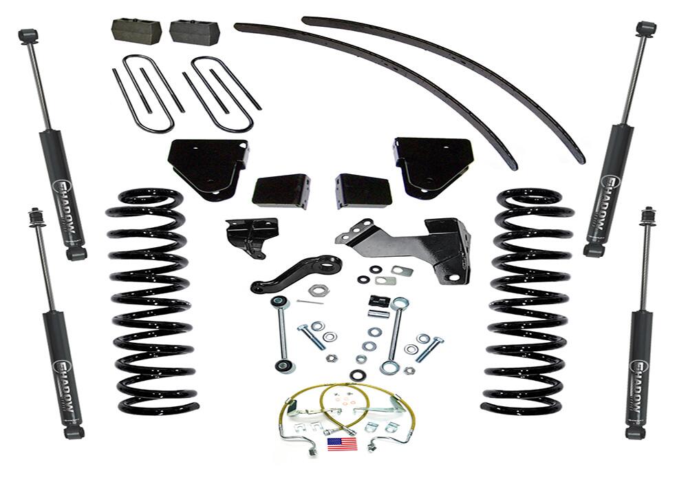 6 Inch Lift Kit 2008-2010 Ford F-250 and F-350 Super Duty 4WD Diesel Engine with Shocks Superlift-3