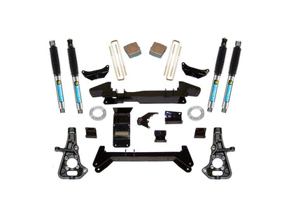 6 Inch Lift Kit 2001-2010 Chevy Silverado and GMC Sierra 2500HD or 3500HD 4WD Knuckle Kit with Shocks Superlift-3