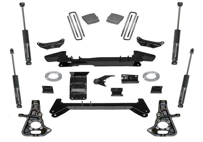6 Inch Lift Kit 2001-2010 Chevy Silverado and GMC Sierra 2500HD or 3500HD 4WD Knuckle Kit with Shocks Superlift-5