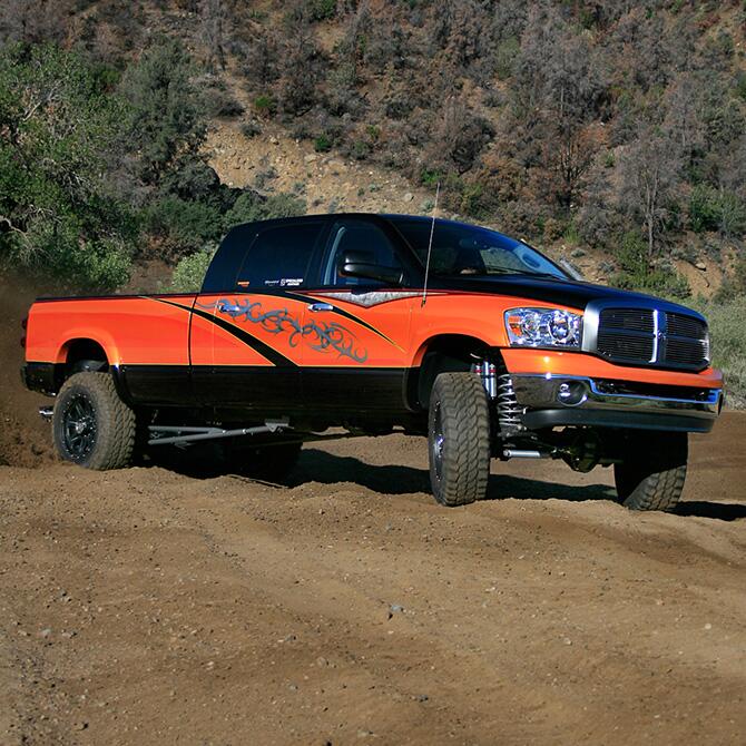 6 Inch Lift Kit 2007-2008 Dodge Ram 2500 and 3500 4WD 6.7L Cummins Diesel Engine with Shocks Superlift-4