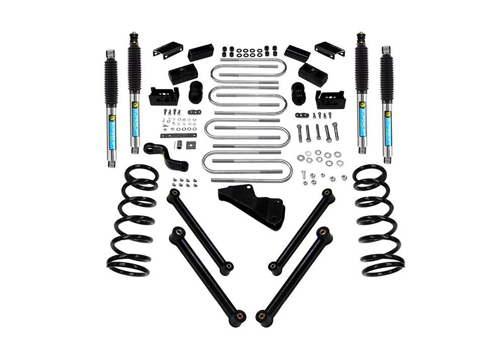 6 Inch Lift Kit 2007-2008 Dodge Ram 2500 and 3500 4WD 6.7L Cummins Diesel Engine with Shocks Superlift-3