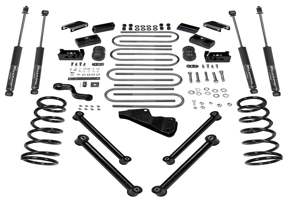 6 Inch Lift Kit 2007-2008 Dodge Ram 2500 and 3500 4WD 6.7L Cummins Diesel Engine with Shocks Superlift-7