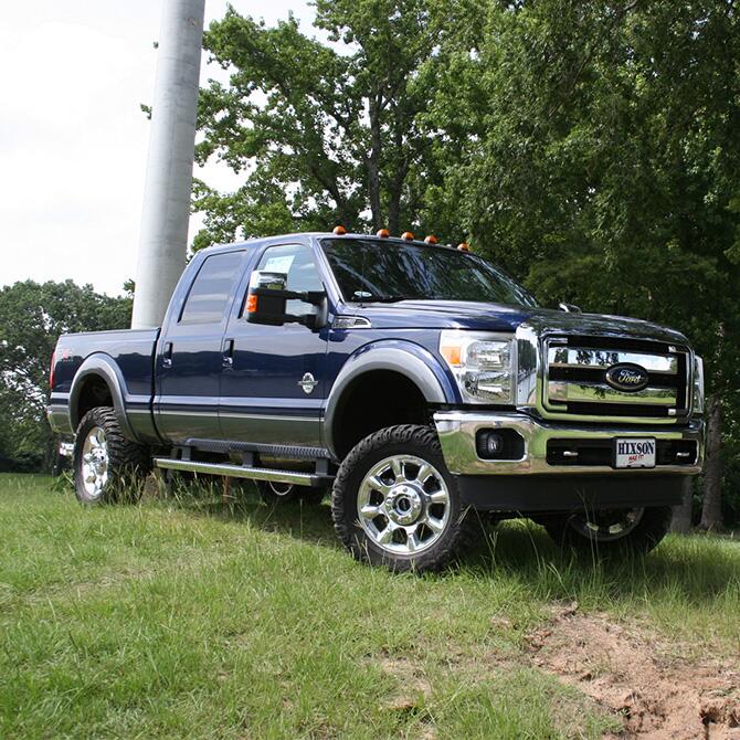 4 Inch Lift Kit 2011-2016 Ford F-250 and F-350 Super Duty 4WD Diesel Engine with Shocks Superlift-1