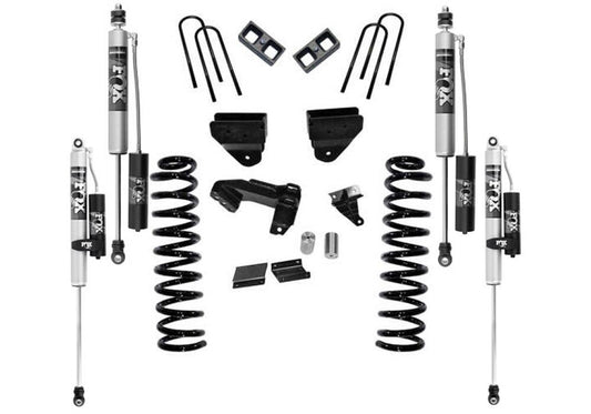 4 Inch Lift Kit 2011-2016 Ford F-250/350 4WD Diesel Engine without 4-Link Conversion without Replacement Radius Arms with Fox 2.0 Shocks Superlift