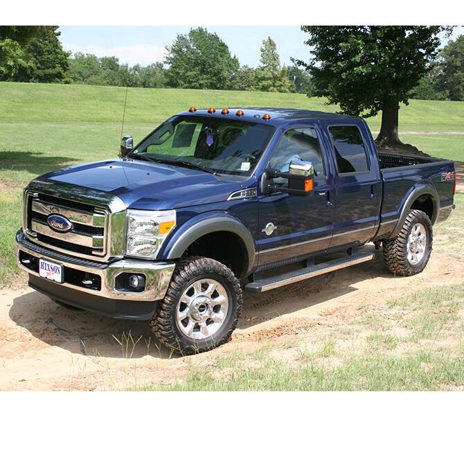 4 Inch Lift Kit 2011-2016 Ford F-250 and F-350 Super Duty 4WD Diesel Engine with Shocks Superlift-4