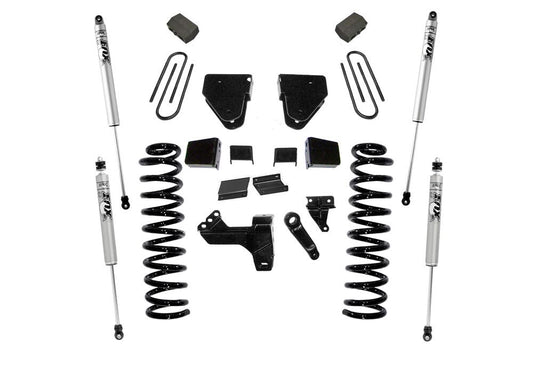 6 Inch Lift Kit 2011-2016 Ford F-250/350 4WD Diesel Engine without 4-Link Conversion without Replacement Radius Arms with Fox 2.0 Series Shocks Superlift