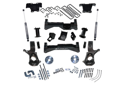 8 Inch Lift Kit 2007-2016 Chevy Silverado and GMC Sierra 4WD with Cast Steel Control Arms with Shocks Superlift-1
