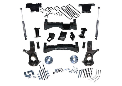 8 Inch Lift Kit 2014-2018 Silverado/Sierra 4WD with Aluminum or Stamp Steel Control Arms Superlift-6