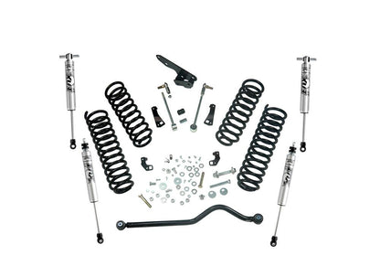 4 Inch Lift Kit 2007-2018 Jeep Wrangler JK 2 Door Standard Kit with Shocks Superlift-2