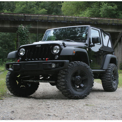 4 Inch Lift Kit 2007-2018 Jeep Wrangler JK 2 Door Standard Kit with Shocks Superlift-7